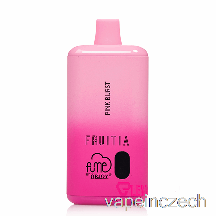 Fruitia X Fume 8000 Jednorázové Růžové Prasklé Vape Pero